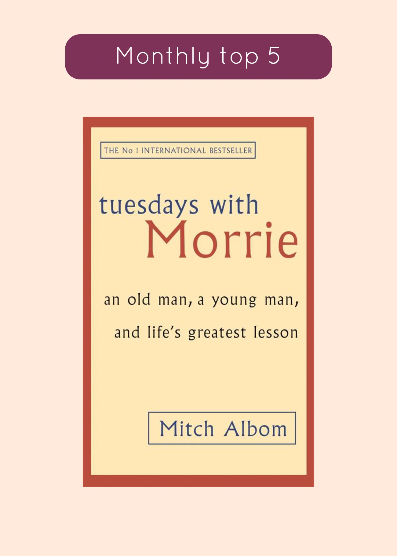 Tuesdays With Morrie
